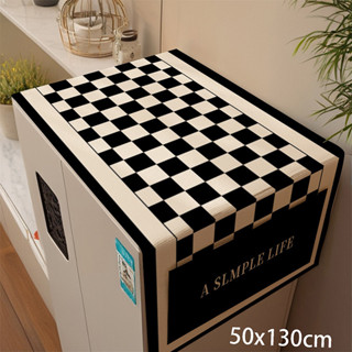 ผ้าคลุมกันฝุ่นตู้เย็น พร้อมถุงเก็บของ พิมพ์ซักได้ อเนกประสงค…