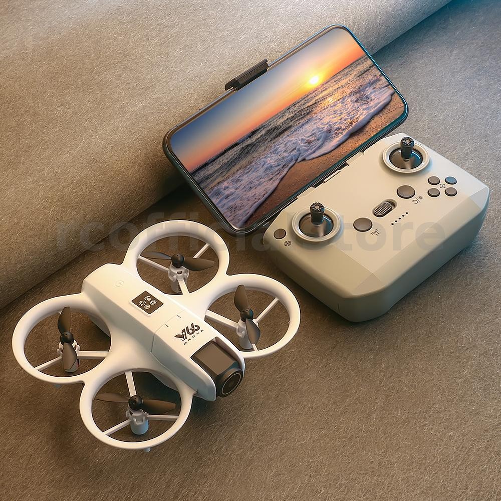 YRC V66 2.4G WIFI HD กล้องคู่ 180° อิเล็กทรอนิกส์ปรับหลีกเลี่ยงอุปสรรค Optical Flow ตําแหน่ง Hover LED Night Navigation Light RC Drone Quadcopter RTF ราคา ถูกที่สุด ดีลบีเคเค แกลเลอรีภาพที่ 3