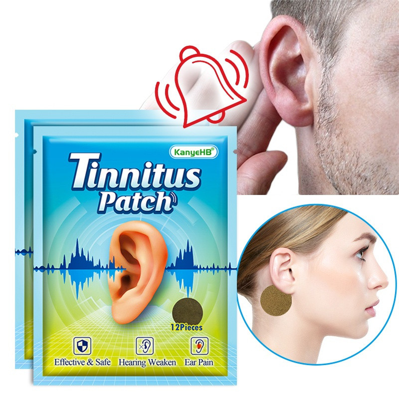 สมุนไพร Tinnitus Treatments Patch คันหู Pa บรรเทาพลาสเตอร์ปกป้อง Hear Loss สติกเกอร์ยาจีนโบราณ Y333