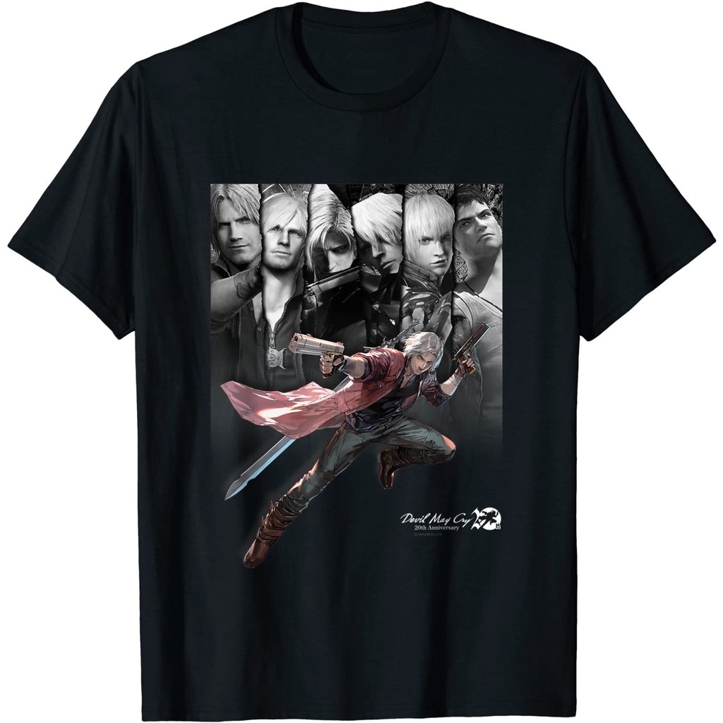 Devil May Cry 20th Premium เสื้อยืดนุ่มหนา