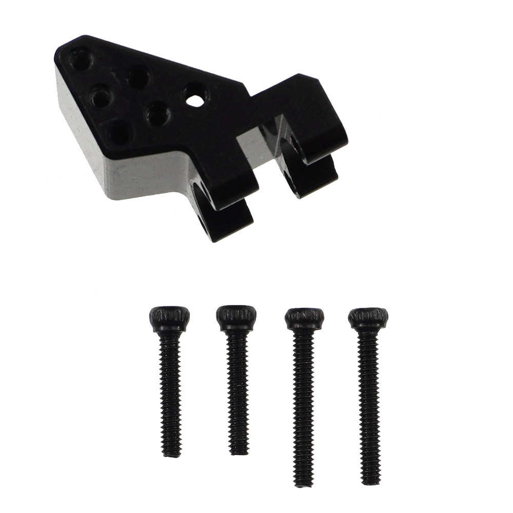 ดัดแปลง Link Rod ปรับที่นั่งด้านหลัง Mount สําหรับ SCX24 สีดําอัพเกรดอุปกรณ์เสริม