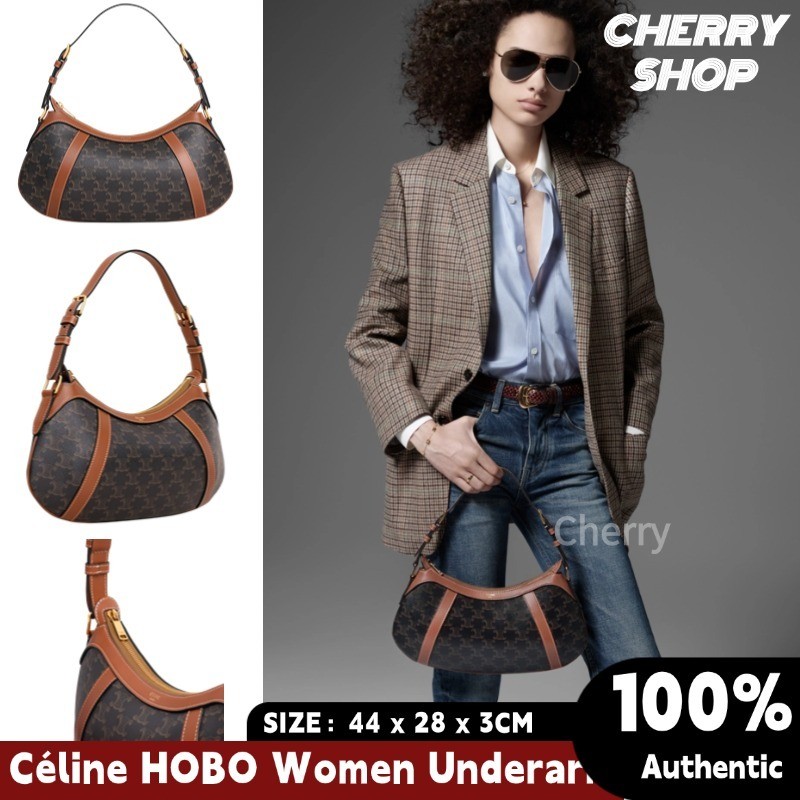 🍒🍒Celine HOBO กระเป๋าใต้วงแขนผู้หญิง Celine🍒🍒