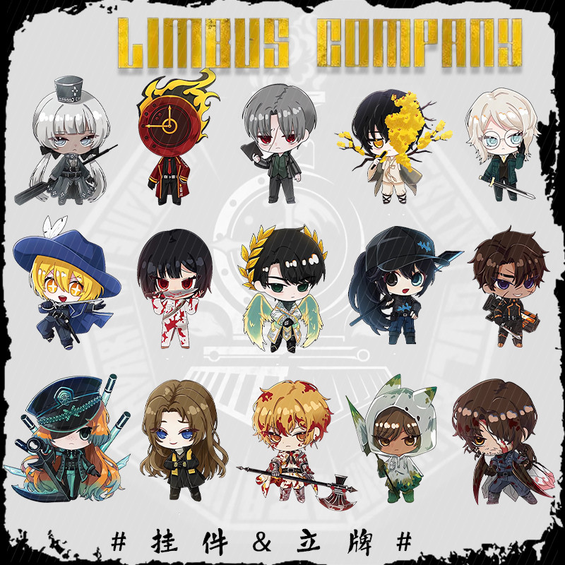Dante แผ่นตกแต่งโต๊ะ Charon ยืน Virgil รุ่นคอลเลกชันเครื่องประดับ Accesorios Limbus บริษัทตุ๊กตาอะคริลิค DonQuixote ของขวัญ