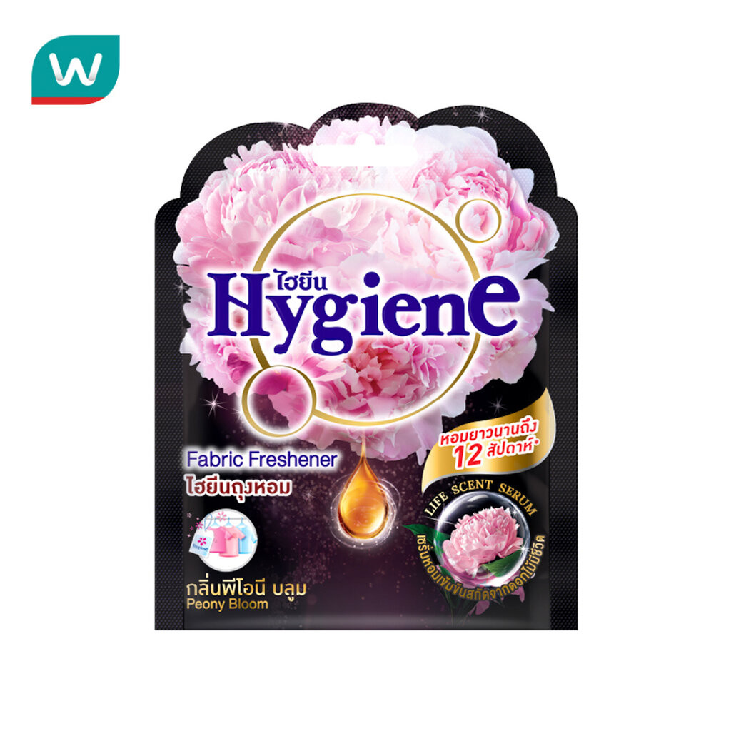 Hygiene ไฮยีน ถุงหอม กลิ่นพีโอนี บลูม 8 กรัม