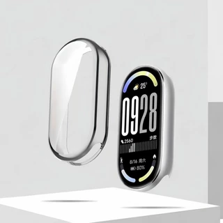 ฝาครอบ TPU แบบนุ่มสําหรับ For Xiaomi Mi Band 10 NFC คลุมทั้งหมดปกป้องหน้าจอชุบสําหรับ for miband 10 เปลือกกันชน