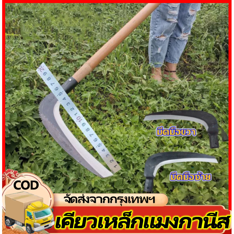 เคียวเหล็กแมงกานีส มีดมือขวา การประกันคุณภาพ
