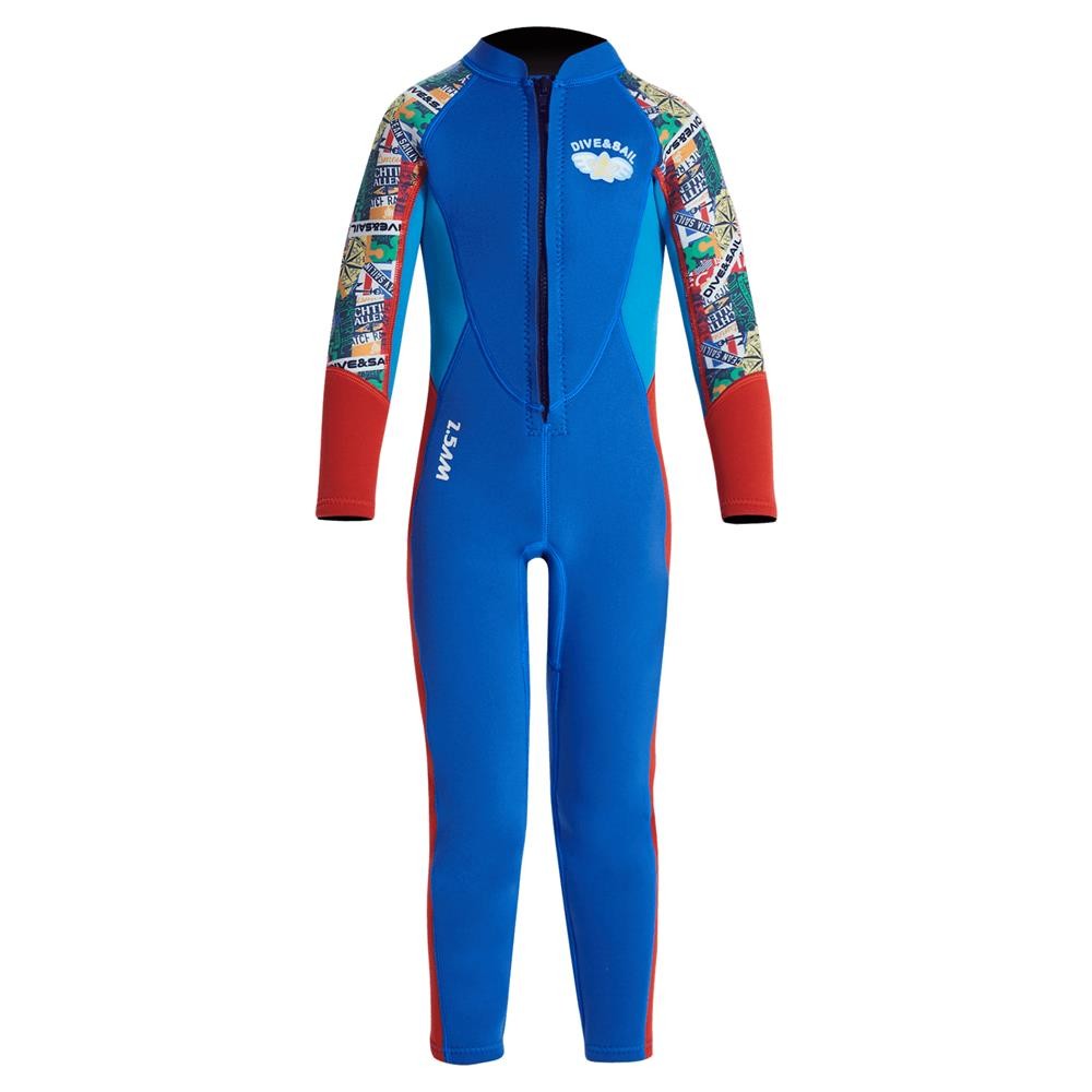 DIVE & SAAIL ปลอกแขนเด็ก Uv เด็ก Dive Sail Warm Uv 2.5 มม. Uv 2.5 มม.Dive Sail 2.5 มม.