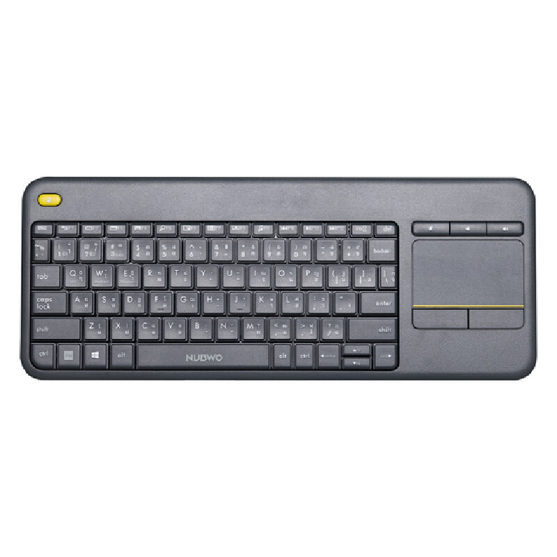 NUBWO คีย์บอร์ดไร้สาย รุ่น NKB107 สีดำ