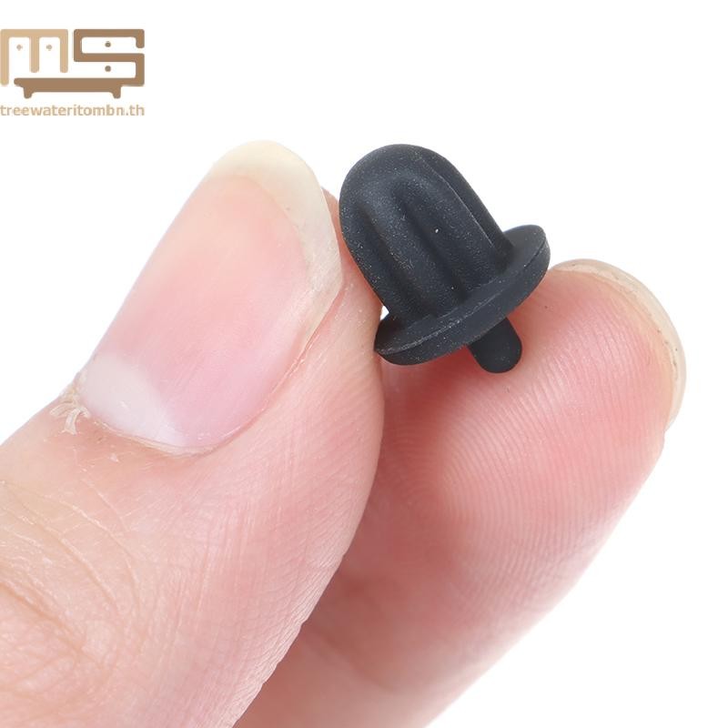 Tt 10 ชิ้นยาง 6.35 มม.แจ็คเสียง PC DVD ไมโครโฟนซ็อกเก็ตฝาครอบกันฝุ่น mbn - รูปที่ 2