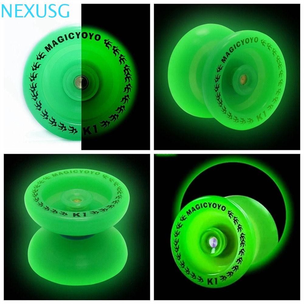 NEXUSG Yoyo K1, 8 Ball KK Bearing Spinning String Yo Toy, ของเล่นคลาสสิก Professional Multicolor ABS Yoyo Ball Entry-level