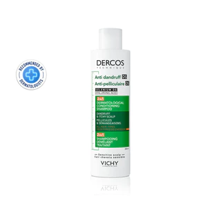วิชี่ VICHY DERCOS ANTI DANDRUFF DS 2 IN 1 CONDITIONING SHAMPOO แชมพูผสมครีมนวด ขจัดปัญหารังแคและลดความคันบนหนังศีรษะ