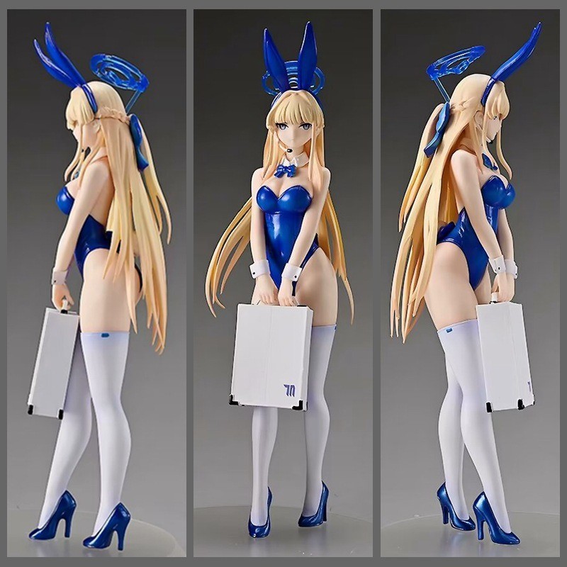 ใหม่ Blue Archive รูป Asuma Toki อะนิเมะกระต่ายสาว PVC Action Figure ของเล่นรูปปั้นเกมผู้ใหญ่คอลเลกช