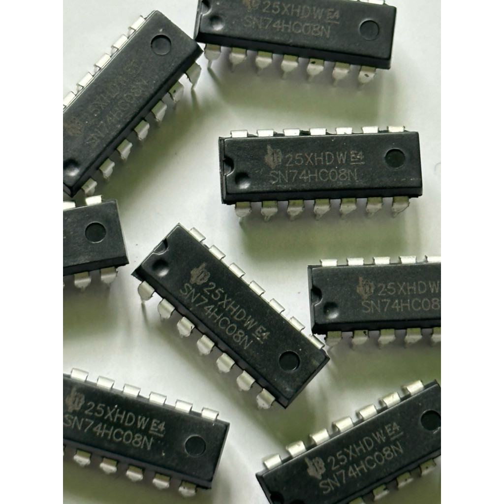 74HC08 74HC08N SN74HC08N HD74HC08P DM74HC08N MC74HC08AN  ใหม่ ราคา1ชิ้น
