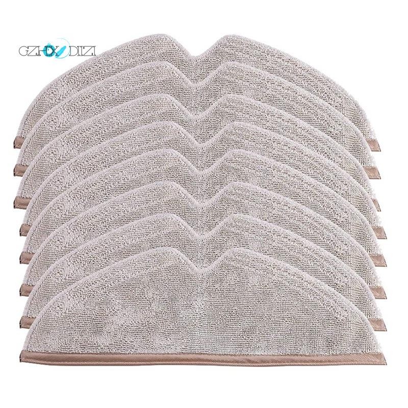 GzhxdiiziMultipack 8PCS ผ้าไมโครไฟเบอร์ถูพื้นเหมาะสําหรับ, Q8, S5 Max, Q5 Pro, E4, E5, S5, S6, S6 Pu