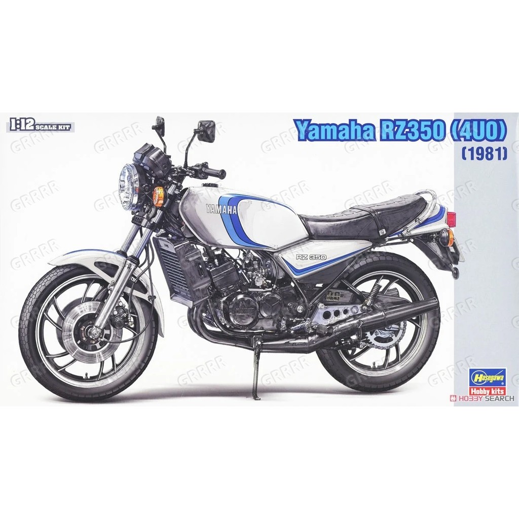 HASEAWA MODEL - 215 - 1/12 YAMAHA RZ350 (4U0) (1981)