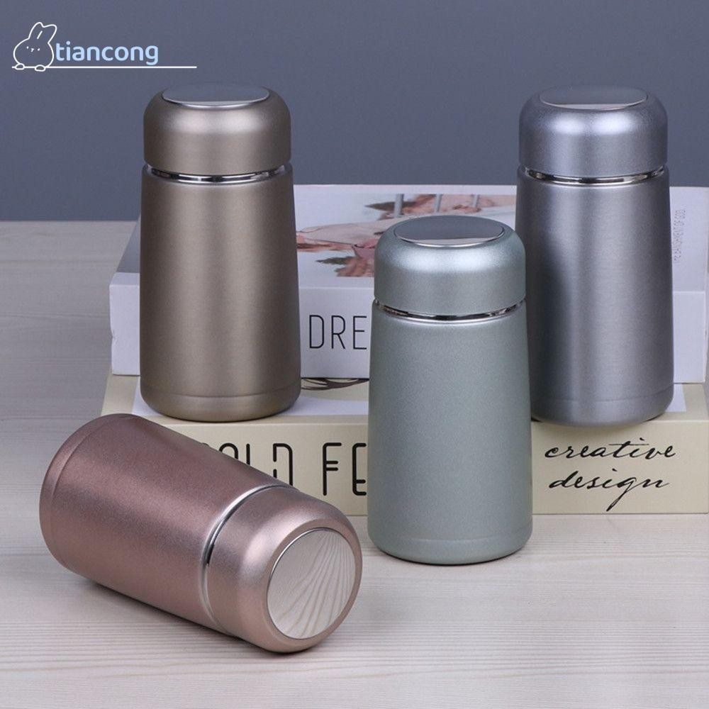 TIANCONG 350ML กระติกน้ําเก็บความร้อน Motion ถ้วยชาป้องกันการรั่วสแตนเลส