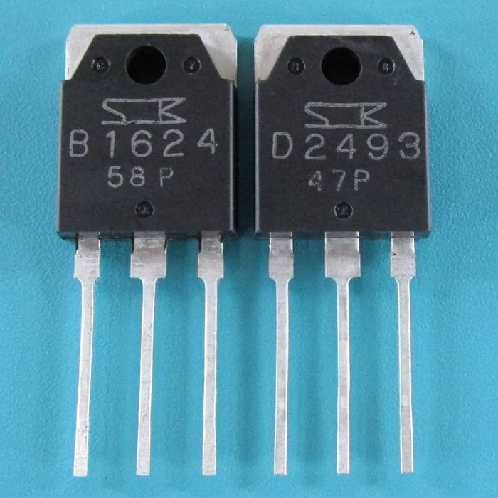 ((10 ชิ้น) D2493 2SD2493 จับคู่ B1624 2SB1624