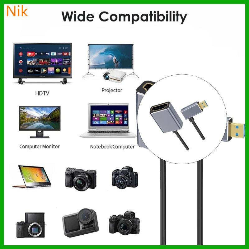 บ.ลค.ศ. สายวิดีโอ Fast 8K60Hz Microed to Standard Camera Dynamic Enhances Auditory