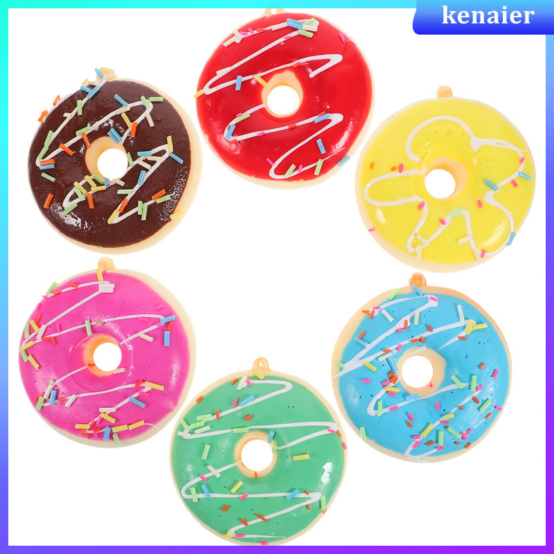 Unzip Donut ของเล่นตกแต่งรุ่น Donuts จําลอง kenaier
