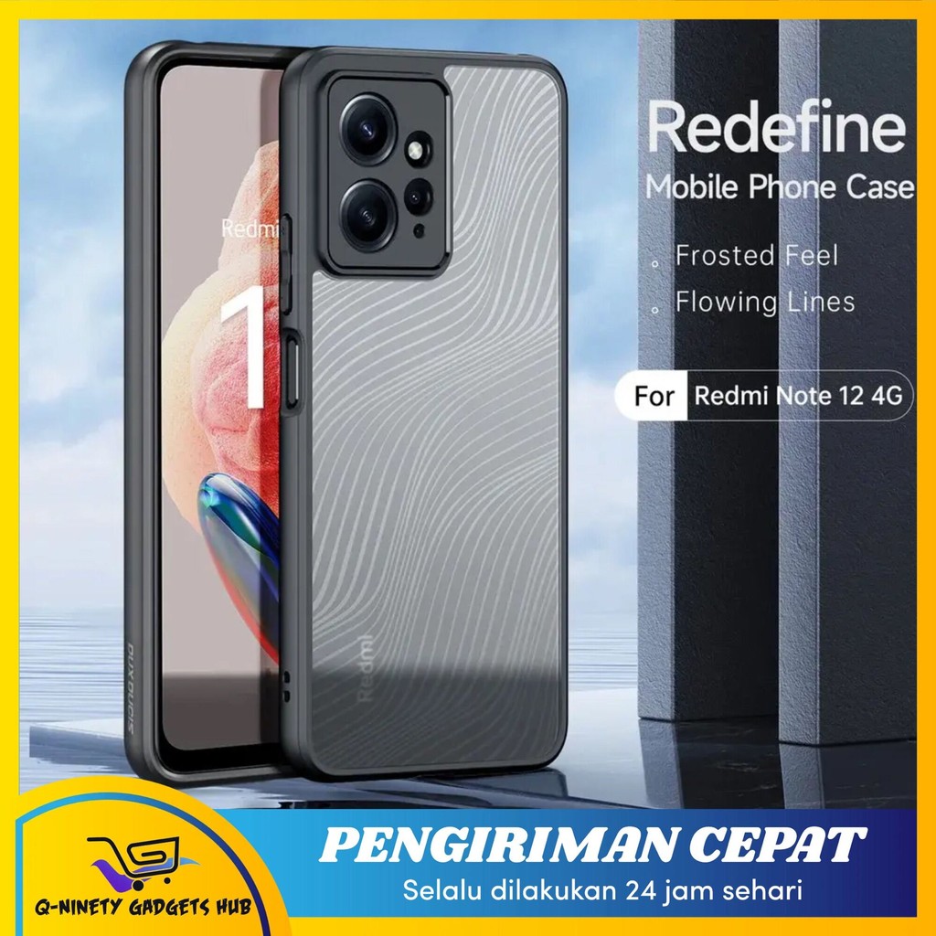 DUX DUCIS Crystal Clear Matte เคสใสสําหรับ Poco M6 4G / Poco F6 / Poco F6 Pro / Poco F5 5G / F5 Pro