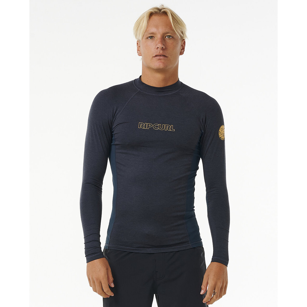 RIPCURL เสื้อว่ายน้ำผู้ชาย กันUV 14AMRV DAWN PATROL UPF PERF L/S A25