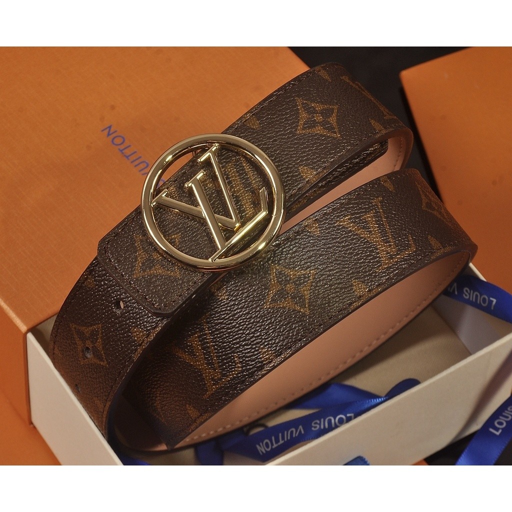 LV Genuine Leather The New Casual Leather Belt Men Belt