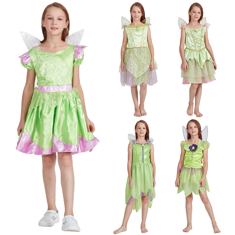 ชุดคอสเพลย์ทิงเกอร์เบลล์ แบบเจ้าหญิงเอลฟ์ จาก Peter Pan