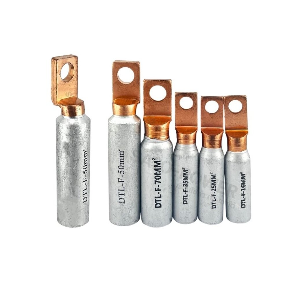 SUNMOON หางปลาอลูมิเนียม หัวทองแดง (หัวเหลี่ยม) รุ่น DTL-F2 | หางปลาอลูมิเนียมหัวทองแดง