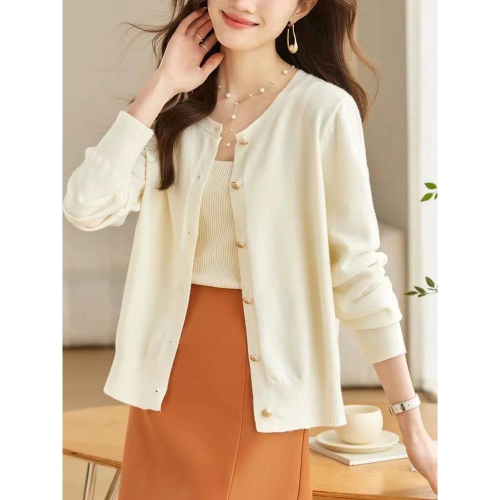 Red Berryเสื้อสเวตเตอร์สวยๆ สำหรับผู้หญิง ประจำฤดูใบไม้ผลิและฤดูใบไม้ร่วง ปี88010