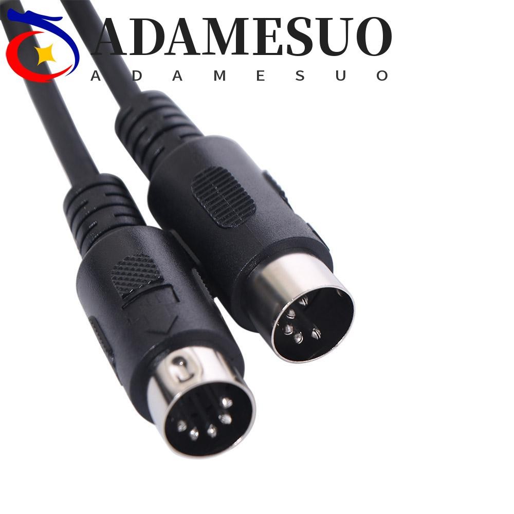 Adamesuo DIN 5PIN สาย MIDI DIN 5PIN ขยายชายสาย DIN ปลั๊ก 5 Pin M/M อะแดปเตอร์สาย 5PIN ชายชายสายเชื่อมต่อ