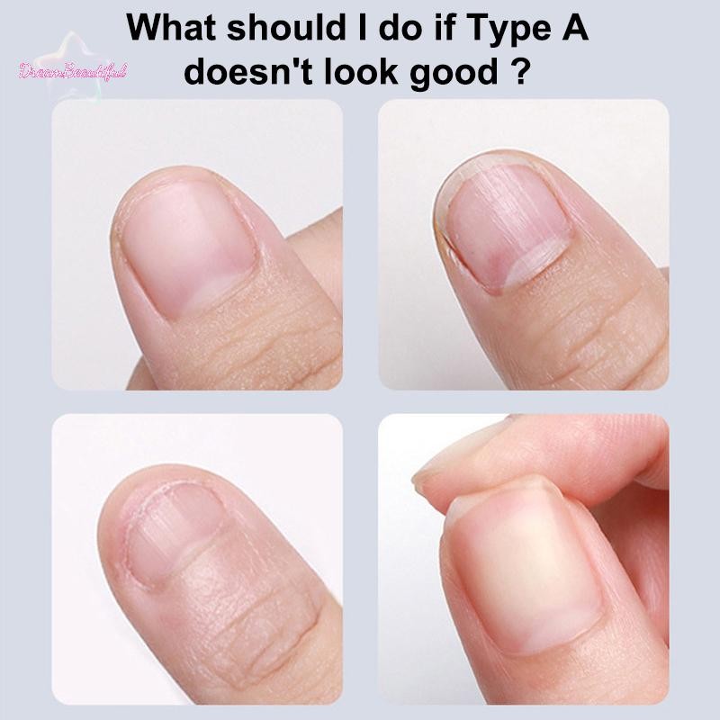 <ดีบีเอฟ-ที> 100ชิ้นกดบนเล็บเคล็ดลับเต็มปกบางเฉียบเล็บปลอมแพทช์เล็บเจลระบบขยายใสเล็บปลอมอุปกรณ์ศิลปะใหม่ - รูปที่ 3