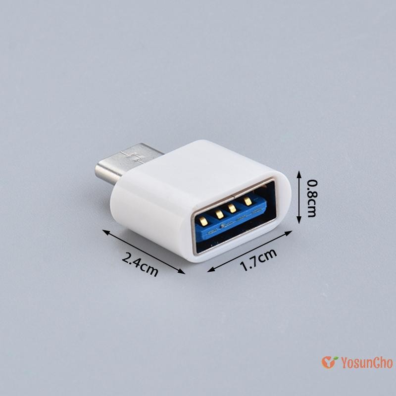 YosunCho] อะแดปเตอร์ Type C เป็น USB ตัวเชื่อมต่อข้อมูล OTG สําหรับโทรศัพท์มือถือ Android ใหม่ - รูปที่ 3
