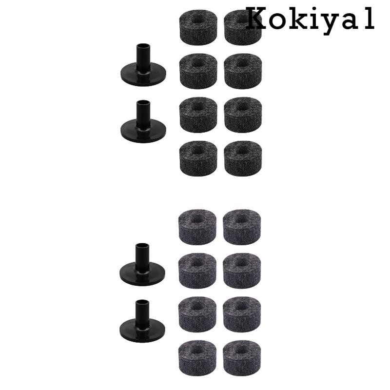 [Kokiya1] 10 ชิ้น Cymbal อุปกรณ์เสริม Cymbal Stand Parts Drum Sleeves Cymbals