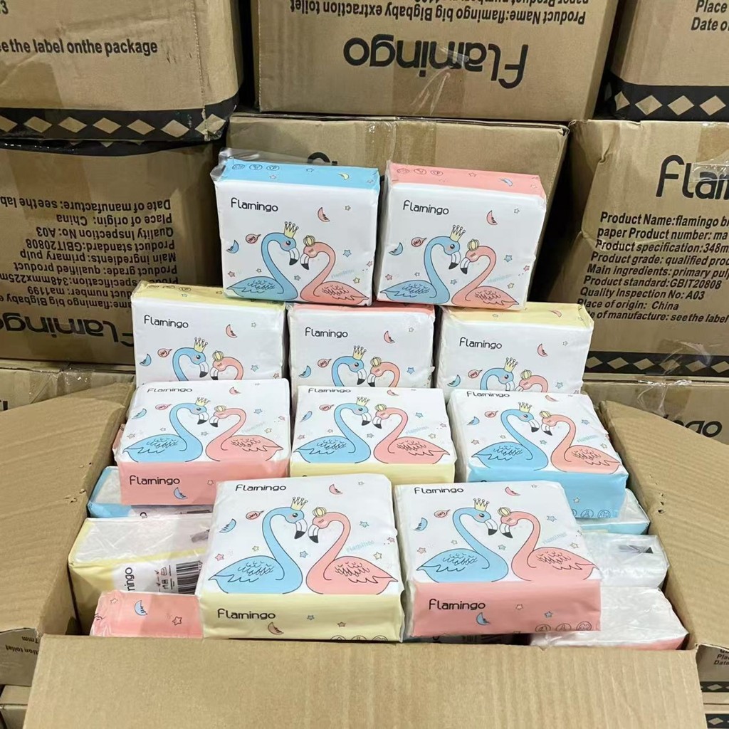 ⭐คุ้มสุด!! (1ลังมี 40ห่อ) ⭐กระดาษทิชชู่ ขายยกลัง ไร้ฝุ่น กระดาษเช็ดหน้า ไม่เป็นขุย ราคาถูก กระดาษทิชชู่พกพา ห่อเล็ก - รูปที่ 3