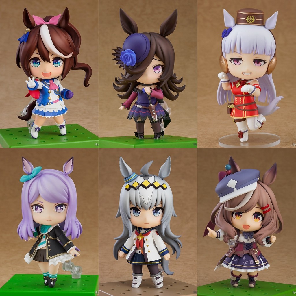 Nendoroid Umamusume Pretty Derby Rice Shower/Oguri Cap/Gold Ship/Matikanhauser/Tokai Teio/Mejiro McQ