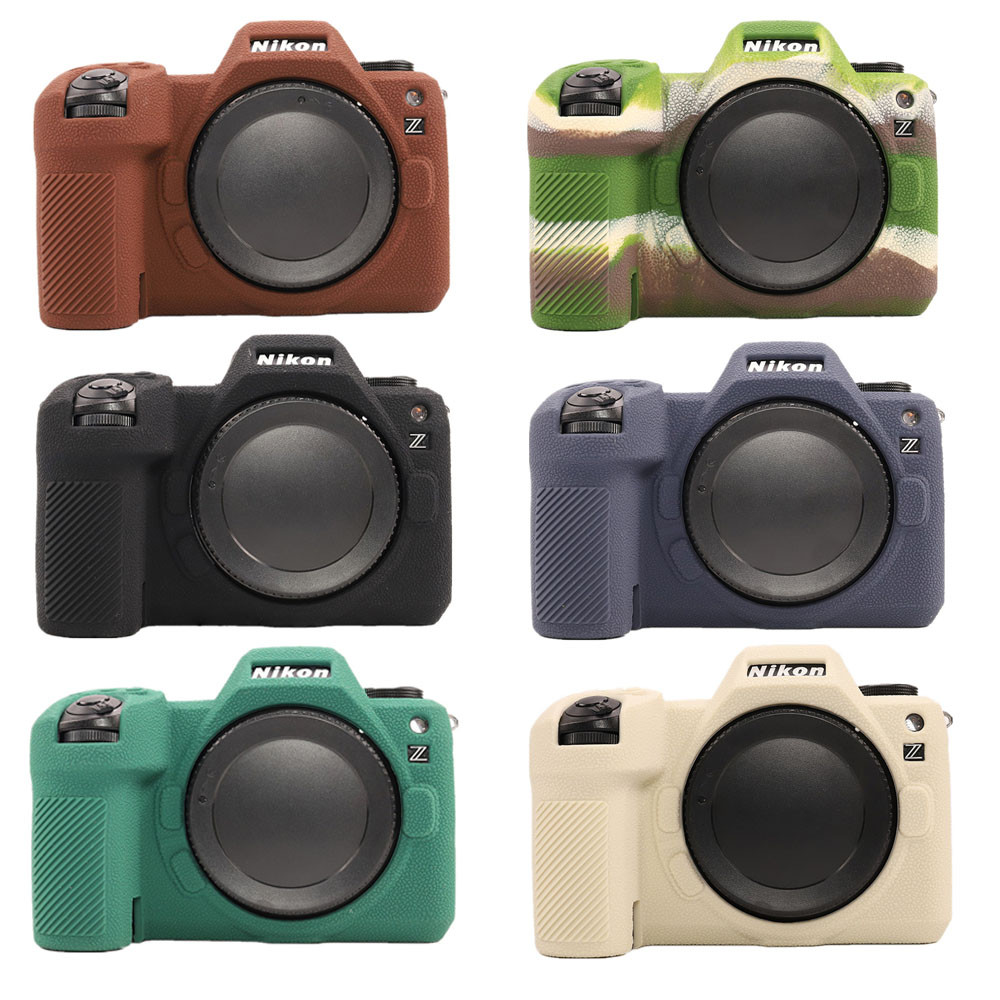 กล้องซิลิโคนอ่อนนุ่มสําหรับ Nikon Z6III Z63 Armor Skin Body Cover Protector Z6 III