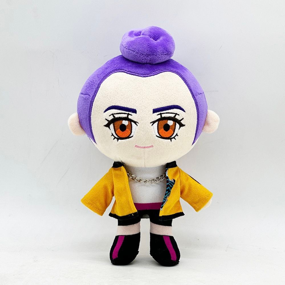 Kpop Demon Hunters Plush Rumi ตุ๊กตานุ่มตุ๊กตาของเล่นของขวัญวันเกิดสําหรับแฟนชายหญิงเด็กของขวัญ
