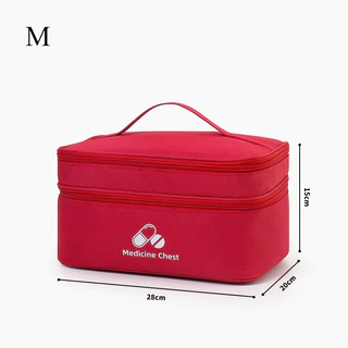 พร้อมส่ง กระเป๋าปฐมพยาบาล พกพา ขนาดใหญ่ ชุดแพทย์ฉุกเฉิน แบบกันน้ำ สำหรับ แคมป์ กีฬา บ้าน