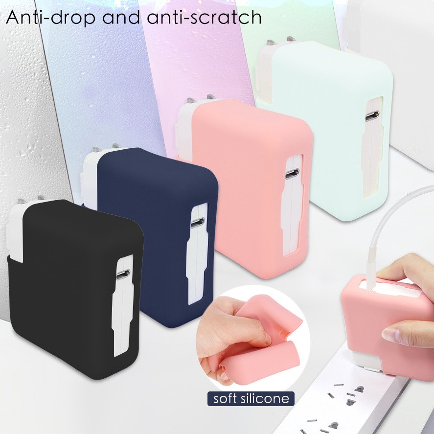 ✨จัดส่งรวดเร็ว Chargerฝาครอบป้องกันpower CaseสําหรับMac Book 13 Air M2 14 Pro M1 2022 M3 15 Max 16 M