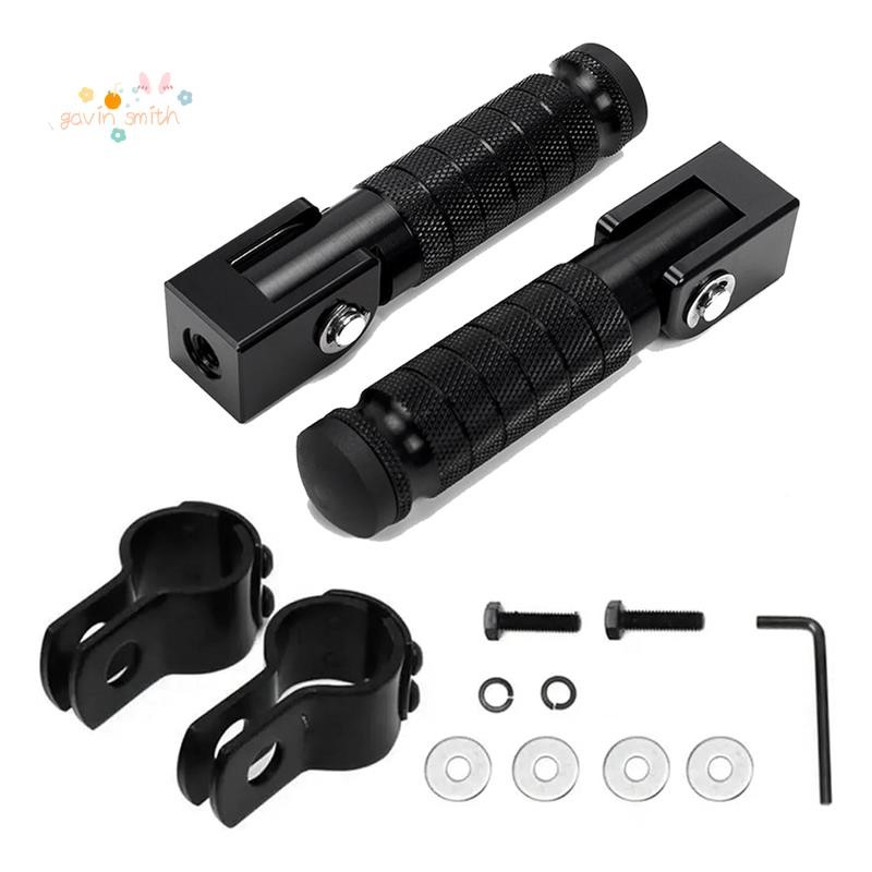 [Promote G]M8 หมุดเท้ารถจักรยานยนต์ 90 องศาที่วางเท้าแบบพับได้ CNC ที่วางเท้าป้องกันการลื่นไถลสากลสํ