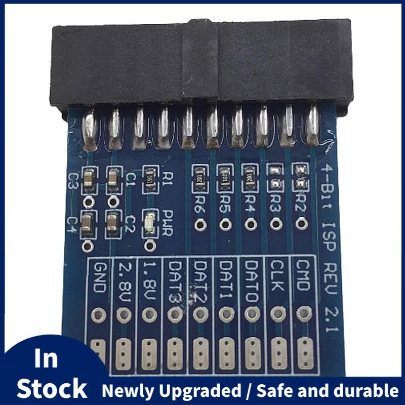 อะแดปเตอร์ใหม่ JTAG , ISP 4-BIT ISP REV 2.1 สําหรับ Easy Jtag Plus Box / เครื่องมือ ESAYJTAG