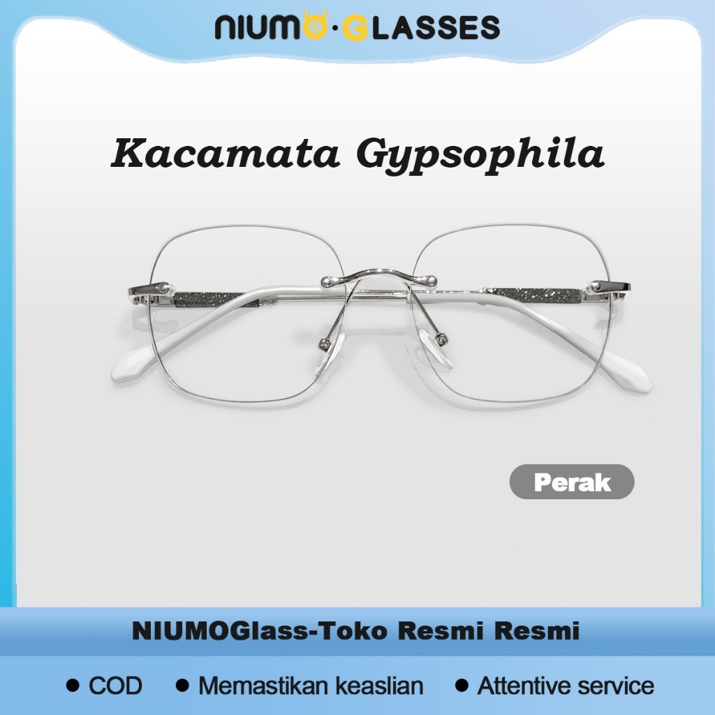 CAHAYA NIUMO 0 ~ -4.00 ใหม่สไตล์เกาหลีไร้ขอบแฟชั่นสายตาสั้นแว่นตาสําเร็จรูปผู้ชายผู้หญิงไม่มีขอบตัดข