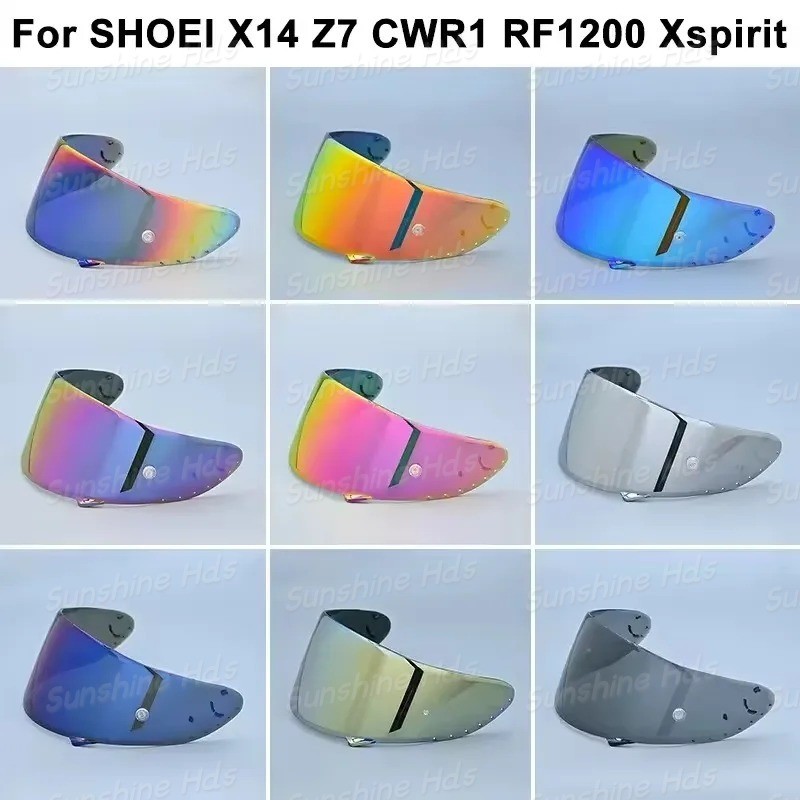 หมวกนิรภัยมอเตอร์ไซค์ Visor สําหรับ SHOEI X14/Z7 เลนส์กันรังสียูวี ป้องกันฝุ่น อุปกรณ์เสริมแว่นตากันแดด