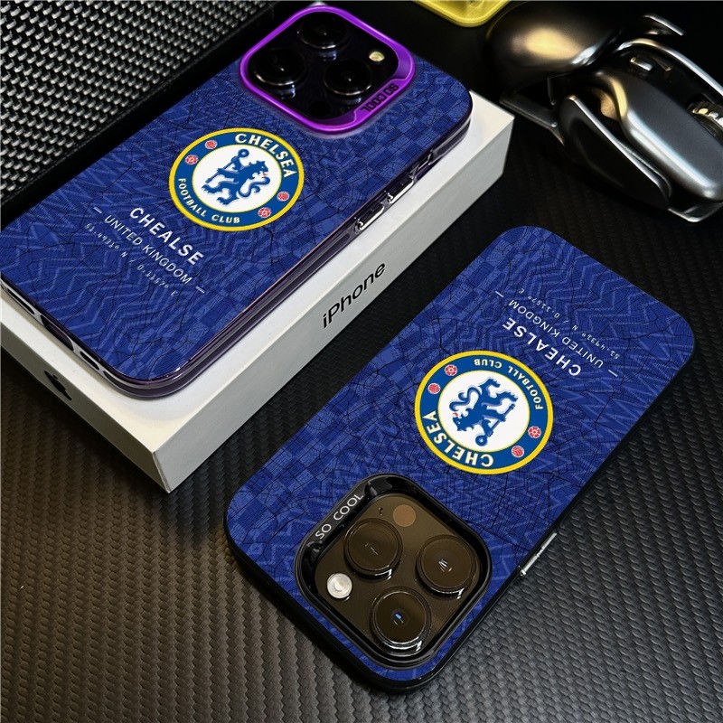 เคสโทรศัพท์สี IMD Chelsea 2025 Elite Edition Case - Slim Fit สําหรับ iPhone 15ProMax/13Plus/12mini, 