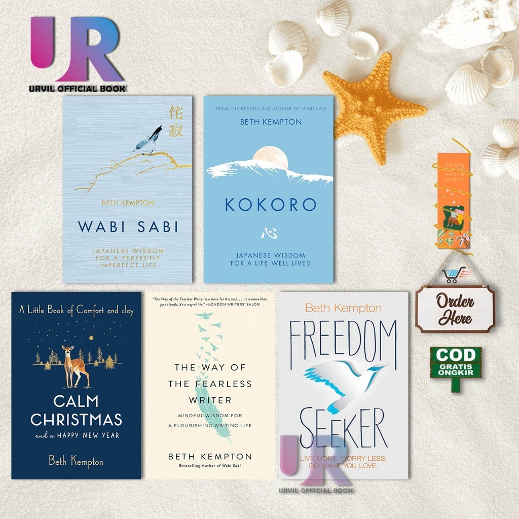 หนังสือสะสม Beth Kempton (Wabi Sab - Kokoro - Calm Christmas and a Happy New Year - The Way of the F