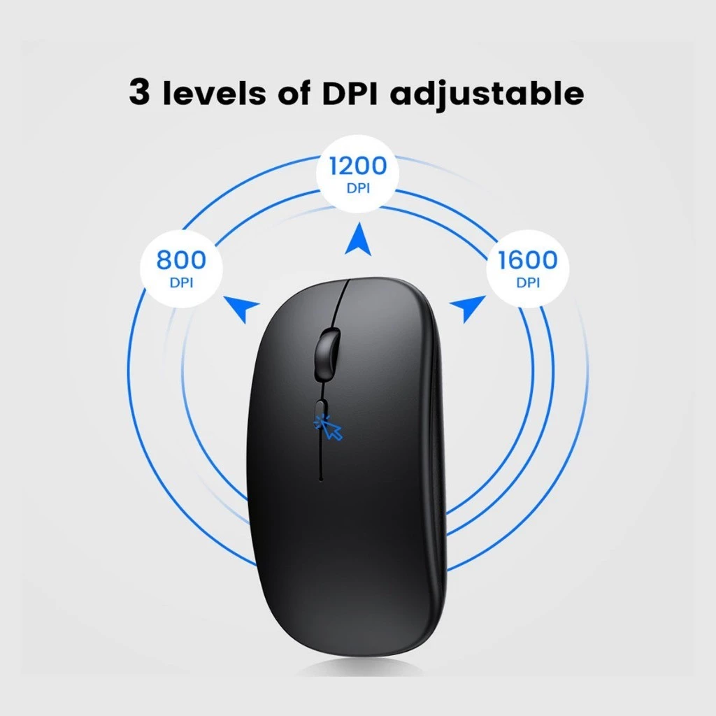 Bluetooth Mouse เมาส์ไร้สาย ไร้เสียงคลิก thumbnail 8