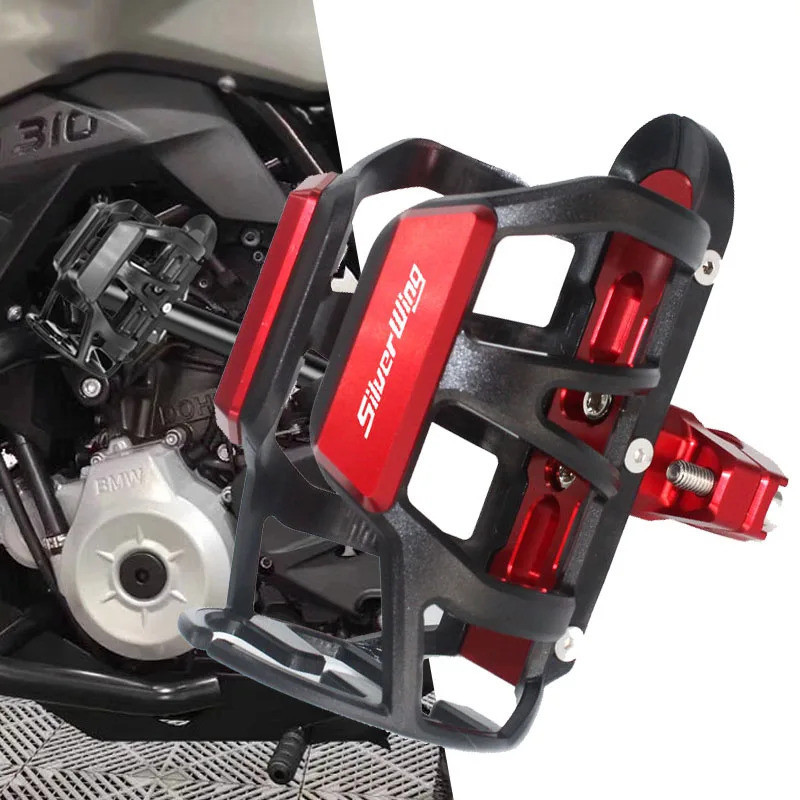 สําหรับ Honda Silver Wing GT400 GT600 รถจักรยานยนต์ CNC อุปกรณ์เสริมเครื่องดื่มขวดน้ําเครื่องดื่มที่
