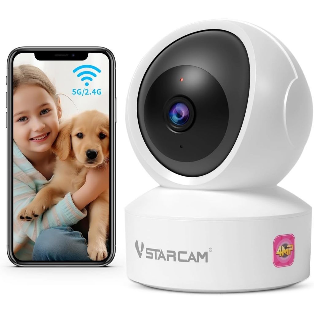 ภาพสีชัด Vstarcam กล้องวงจรปิดกล้องใช้ภายใน รุ่นCS49Q ความละเอียด4ล้าน รองรับwifi5G ใหม่ล่าสุด By.Ce