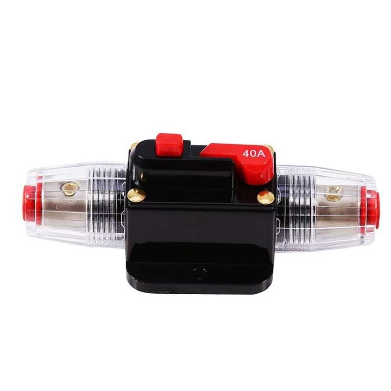 ✧12V DC 40A Car Truck Resettable Fuse Circuit Breaker 12V DC Circuit Breaker Reset Fuse Resettable