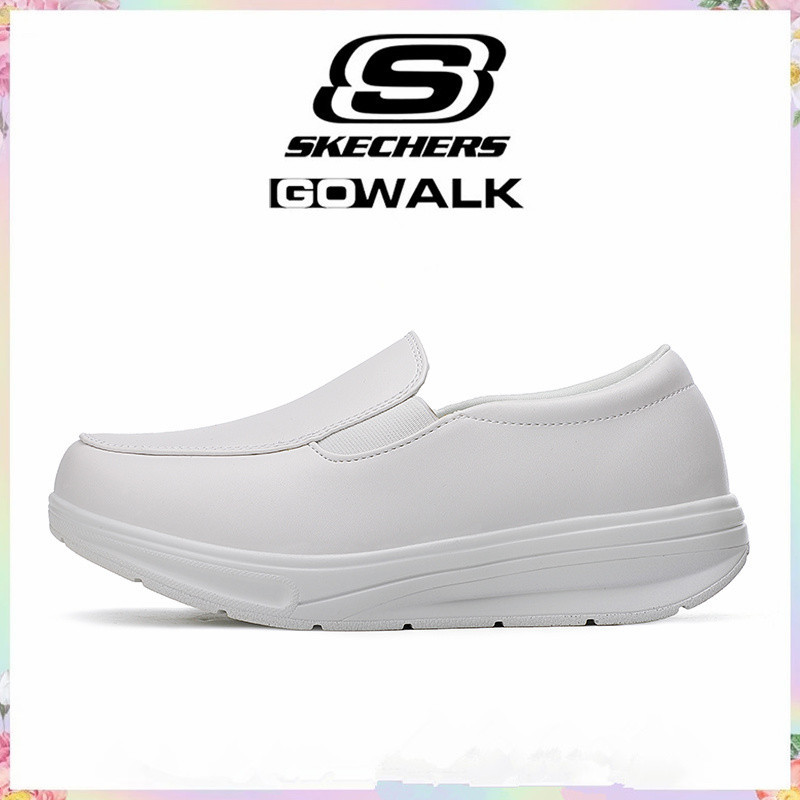 Sketchers รองเท้าแบนผู้หญิงสไตล์เกาหลี และรองเท้ากีฬาสำหรับผู้หญิง พร้อมไซส์ใหญ่ EU 40 - 42